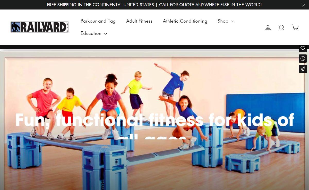 Obstacle Course Fitness Equipment for kids, adults and athletes. – Railyard Fitness