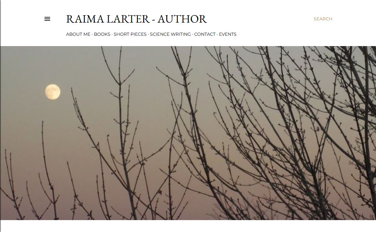 Raima Larter - Author