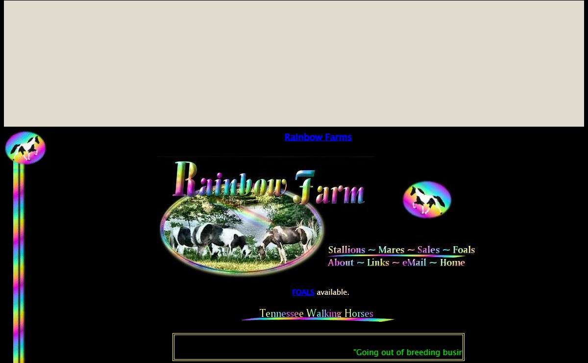 Rainbow Walking Horse Farm, Mississippi