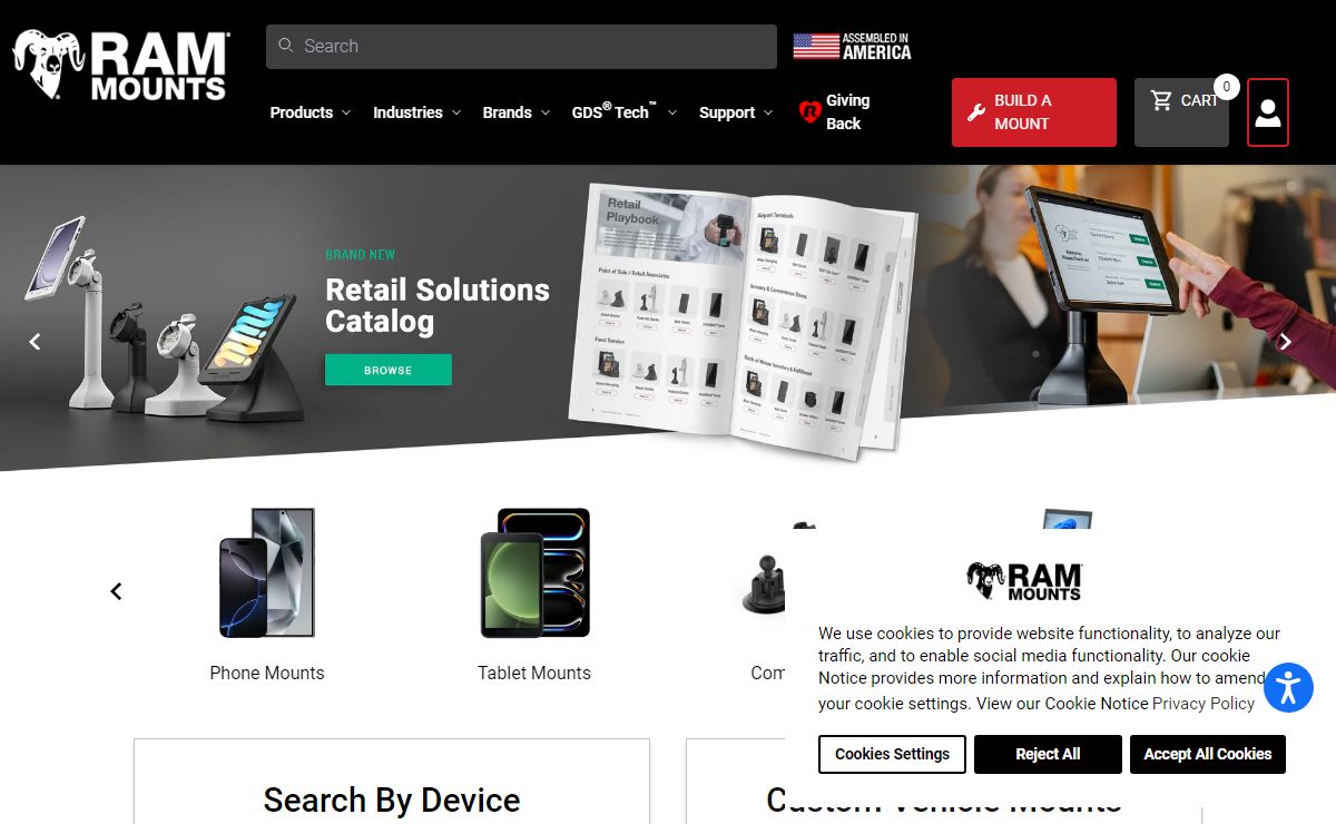 RAM® Mounts | Best Phone, Tablet and Laptop Mounts for Cars and Trucks