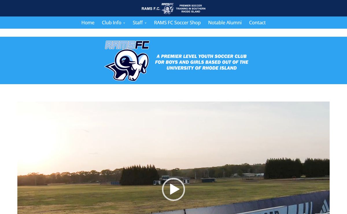 RAMS FC | Premier Soccer Training in Southern Rhode Island
