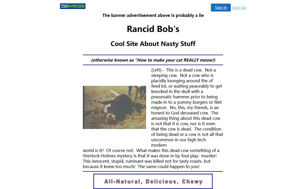 Rancid Bob: Making America Less Like a Concentration Camp with a Shopping Mall