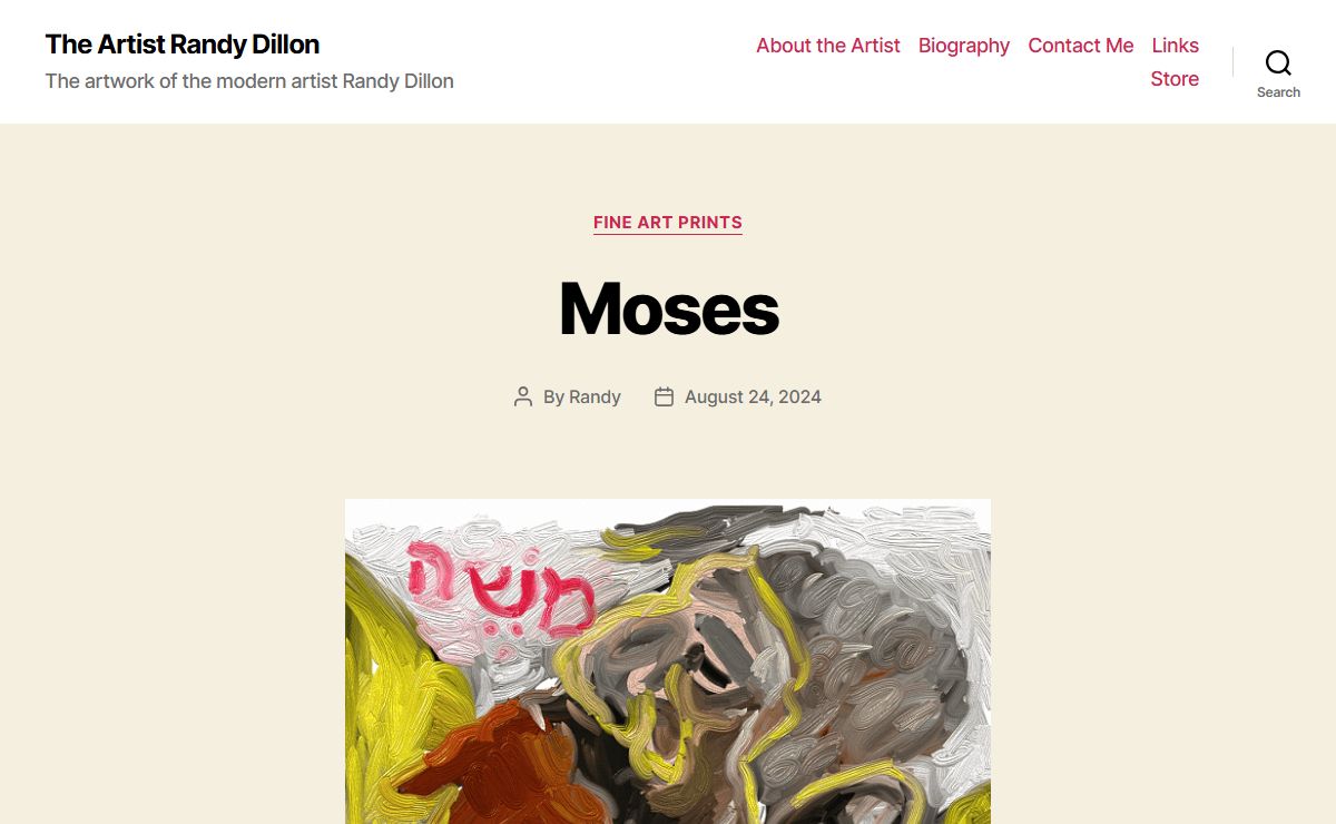 The Artist Randy Dillon – The artwork of the modern artist Randy Dillon