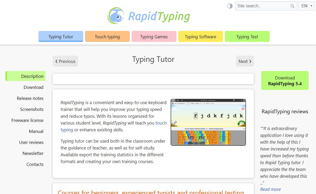 Typing Tutor