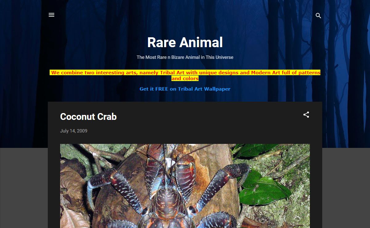 Rare Animal