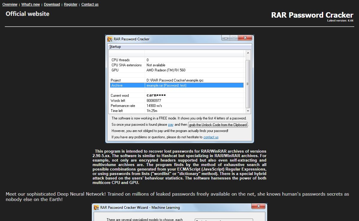 RAR Password Cracker - Recover your lost WinRAR password