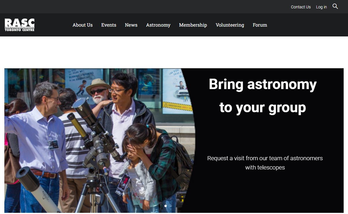 Homepage | RASC Toronto