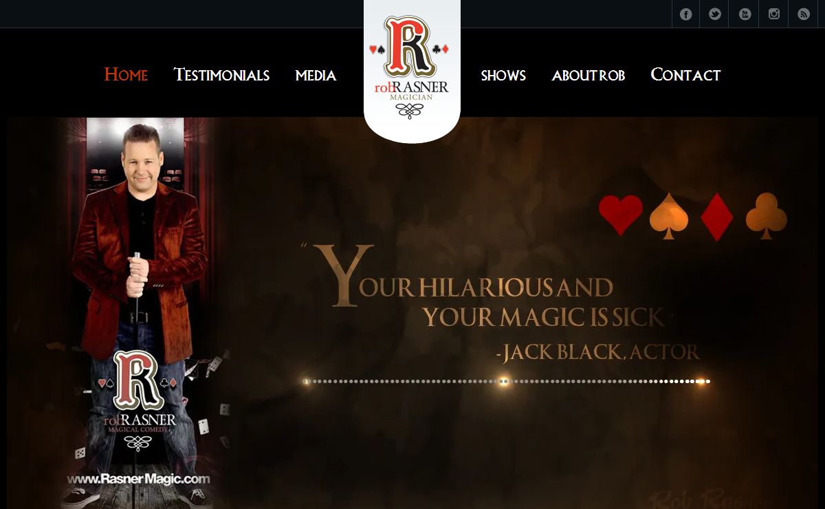 Home - Rob Rasner - Comedy Magician