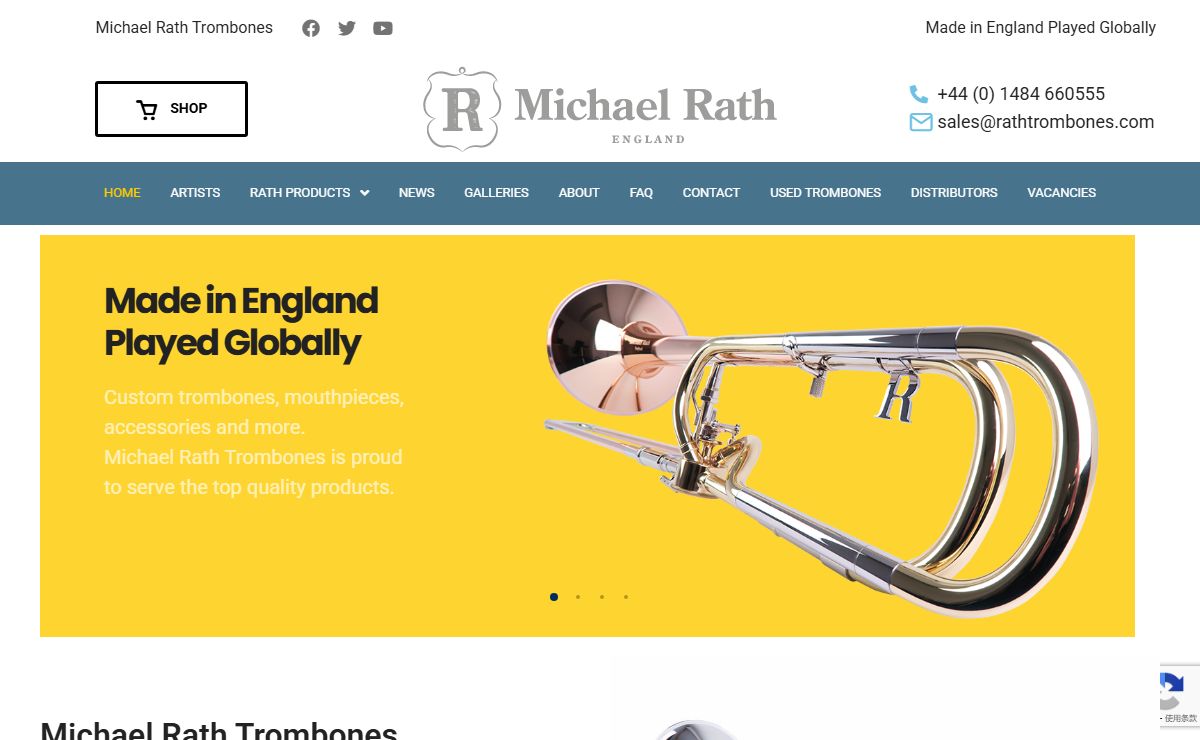 Michael Rath Trombones – The world's leading custom trombone builder