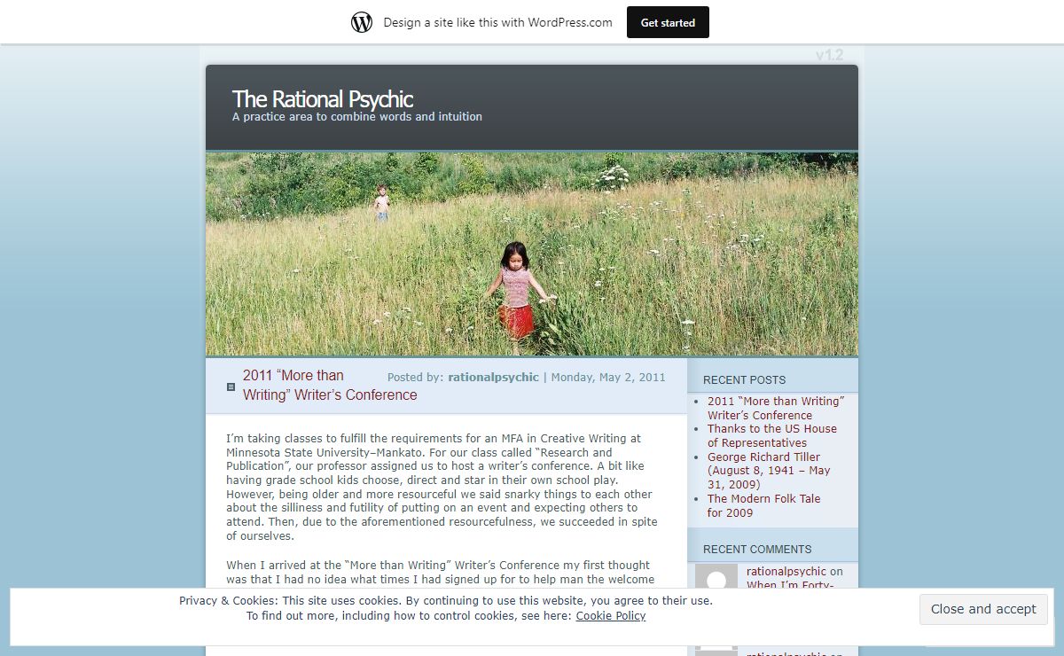 The Rational Psychic | A practice area to combine words and intuition