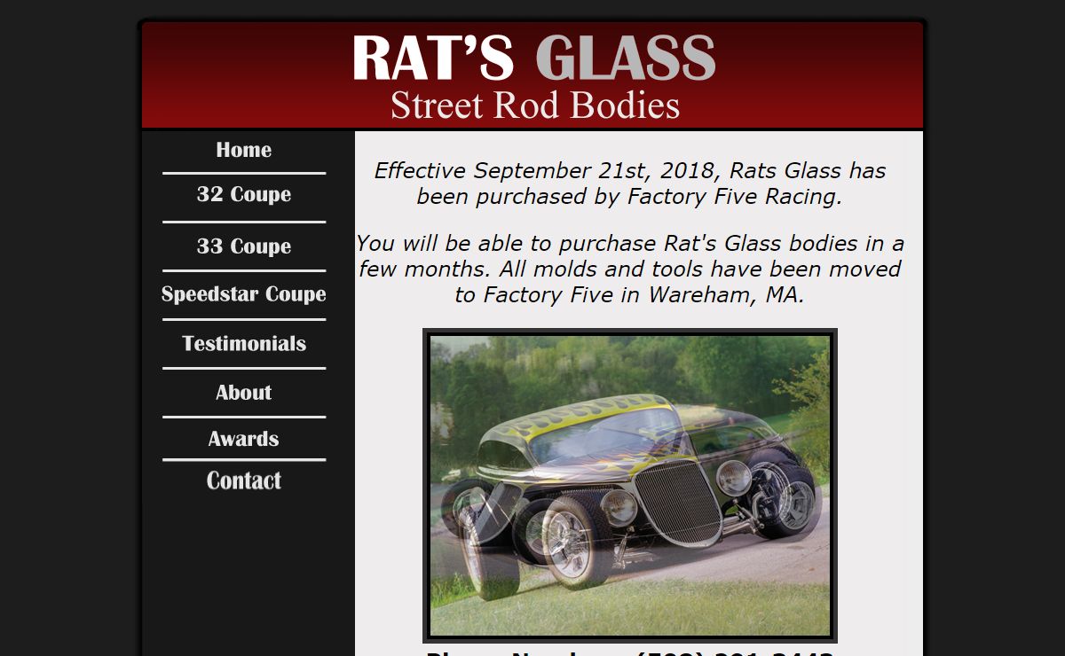 Rat's Glass | Street Rod Bodies