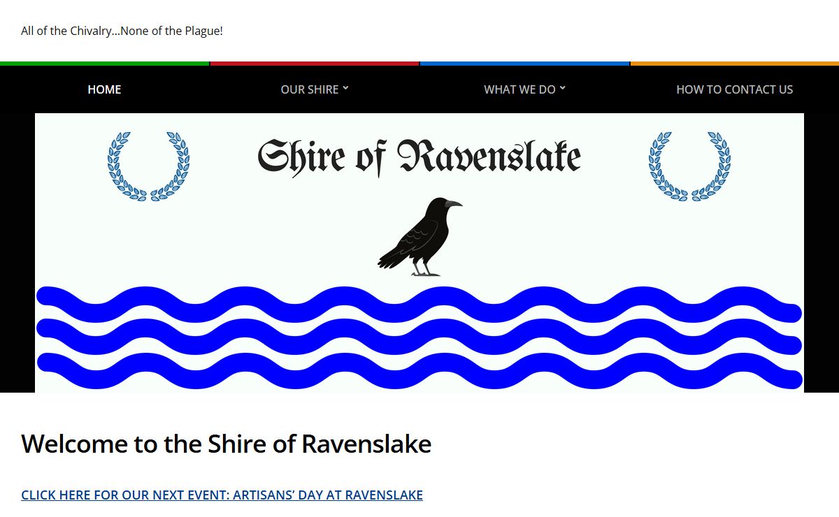 Welcome to the Shire of Ravenslake •
