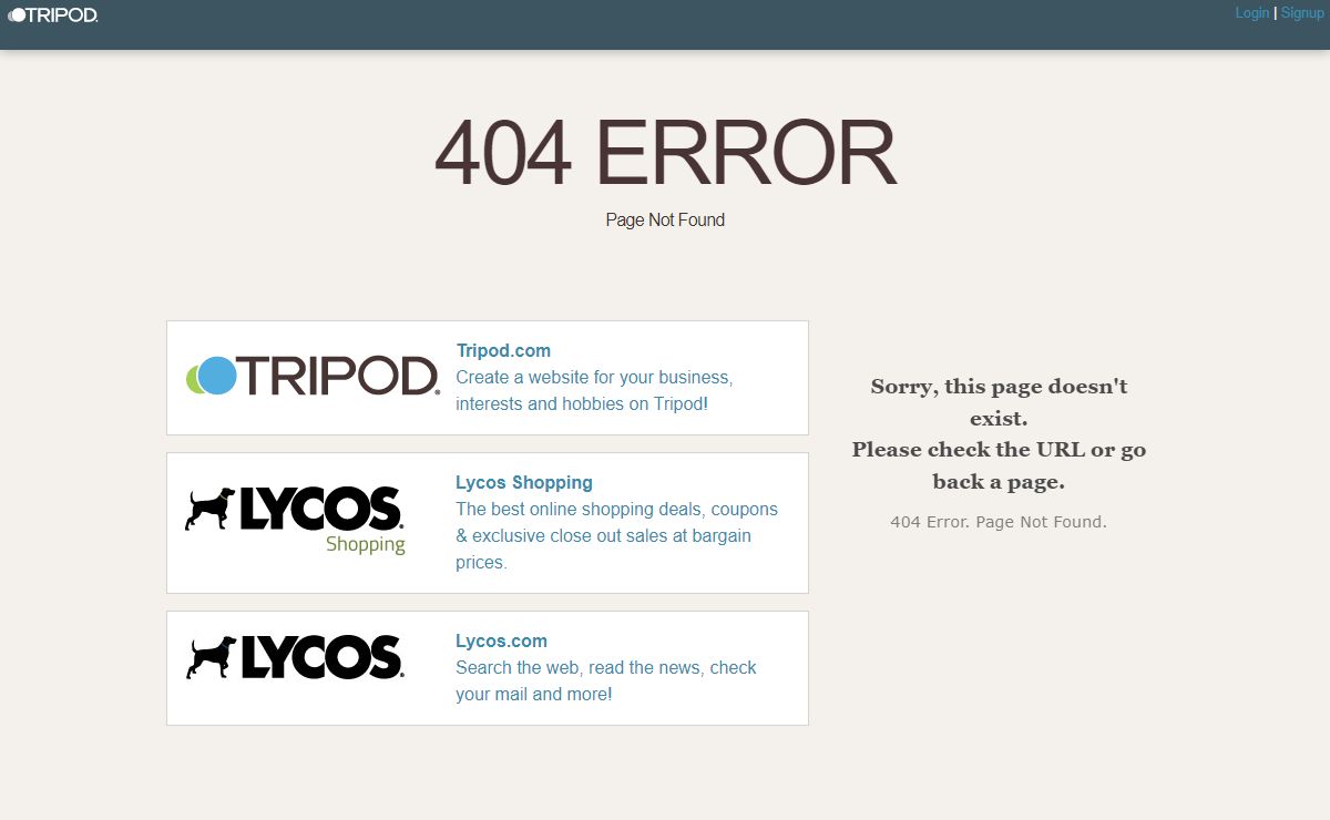 Create a Website | Tripod Web Hosting