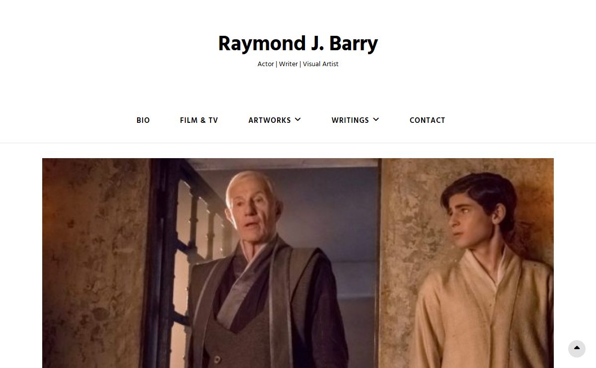 Raymond J. Barry Official Website - theatre, movies, writing, painting and sculpture