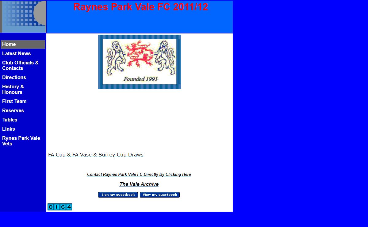 Raynes Park Vale FC 2009/10