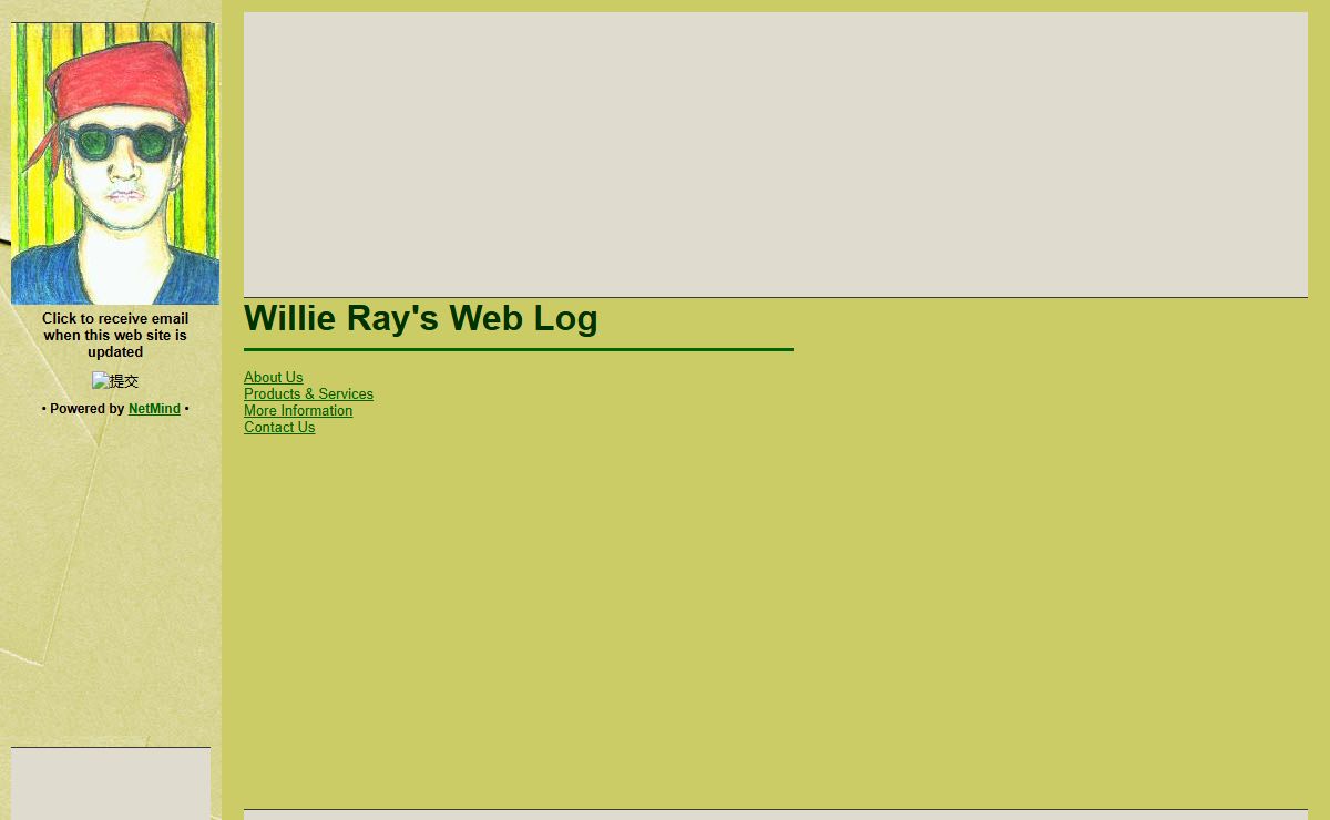 Willie Rays Web Log