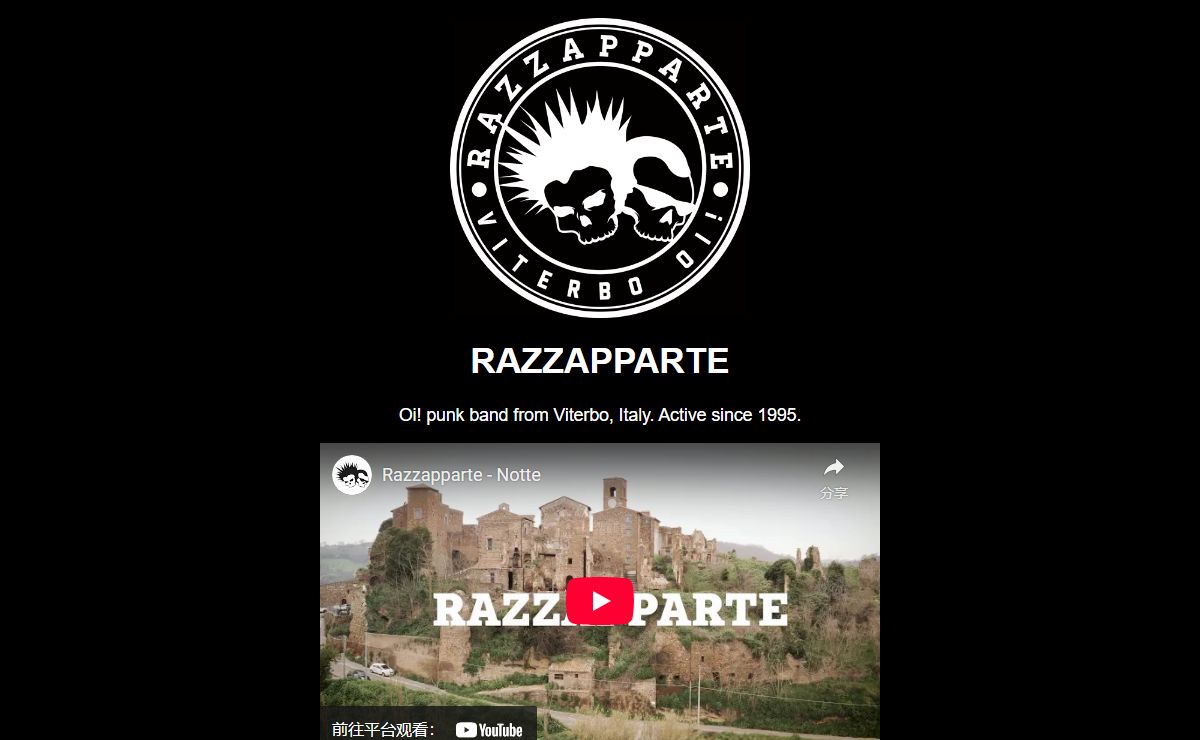 Razzapparte - Viterbo Oi! punk