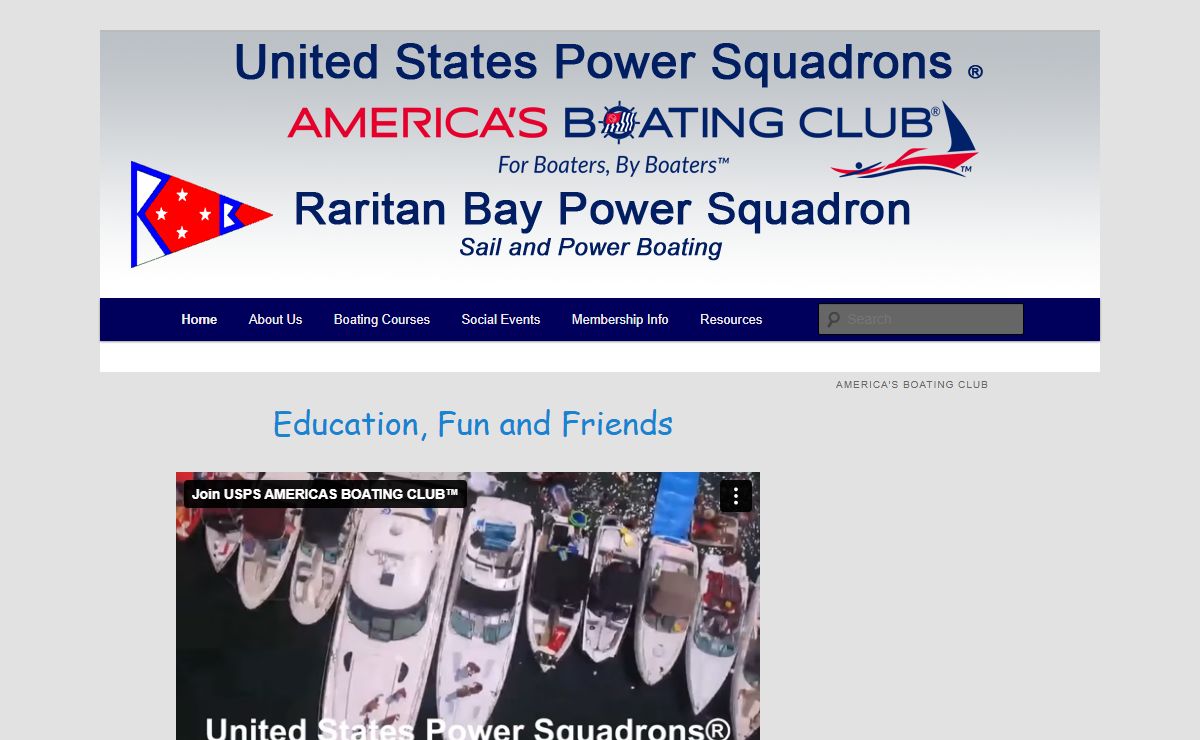 Raritan Bay Power Squadron | Come for the boating education….stay for the friends
