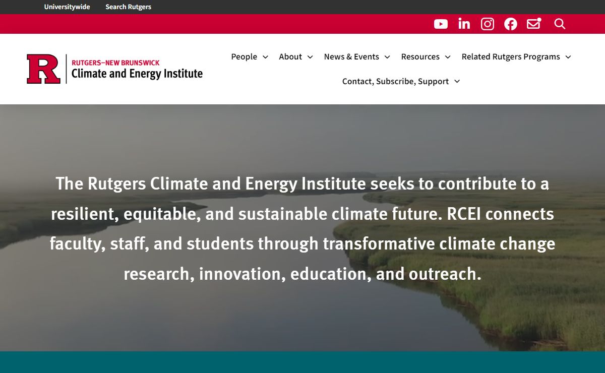 Home - Rutgers Climate and Energy Institute (RCEI)