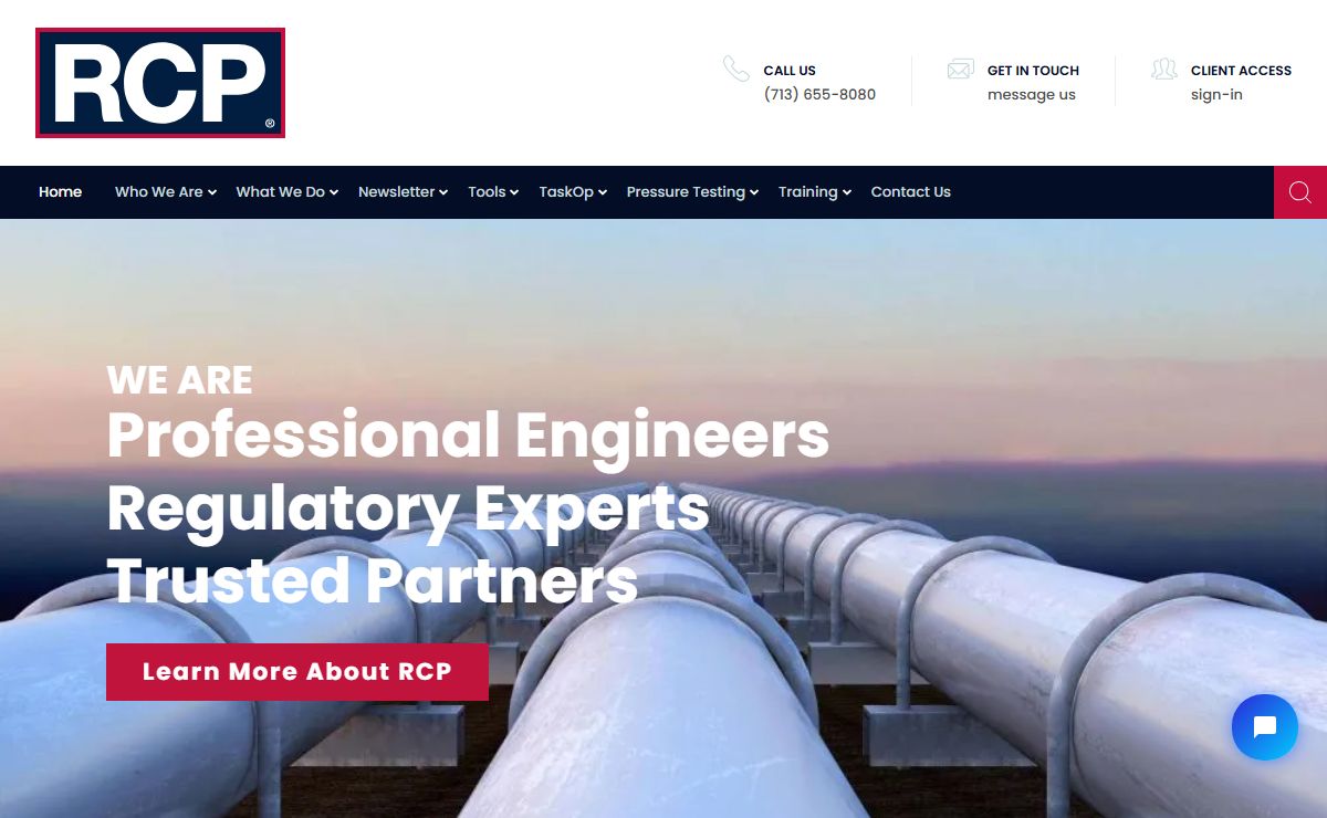 RCP: Professional Engineers. Regulatory Experts. Trusted Partners.