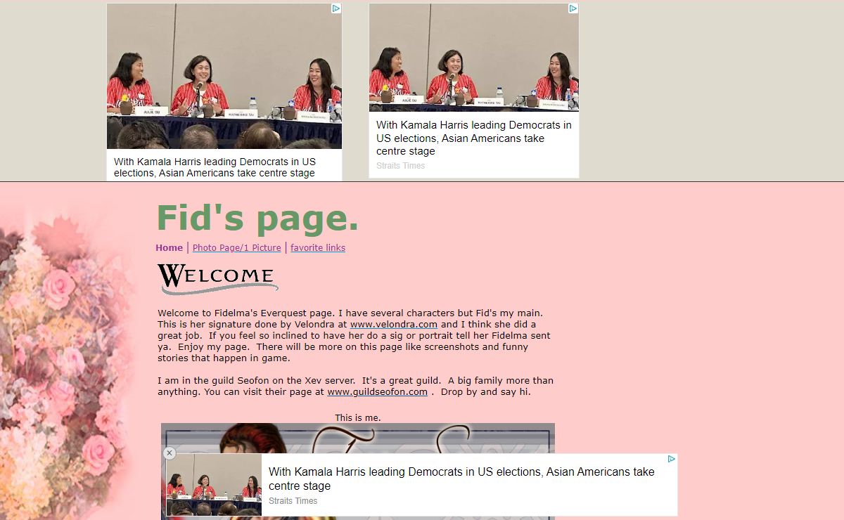 Fid's page.