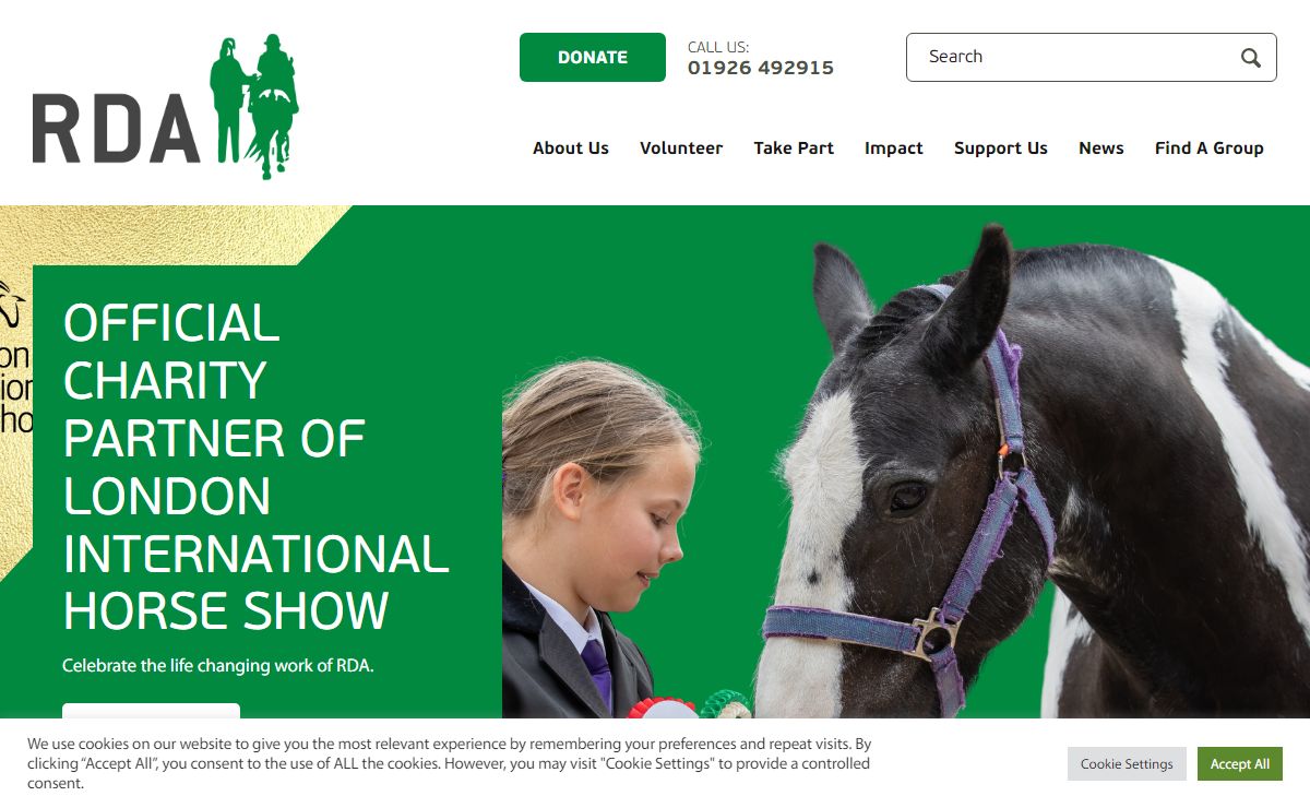 Riding for the Disabled Association (RDA) - Enriching lives through horses