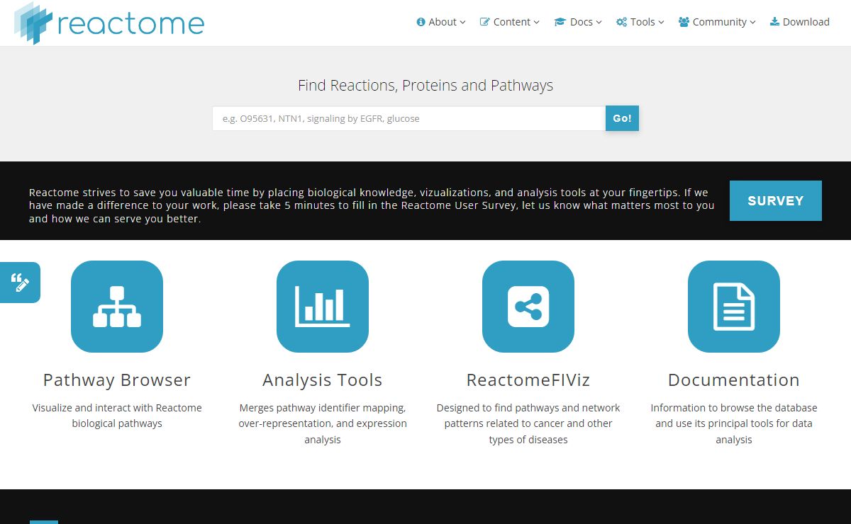 Home - Reactome Pathway Database