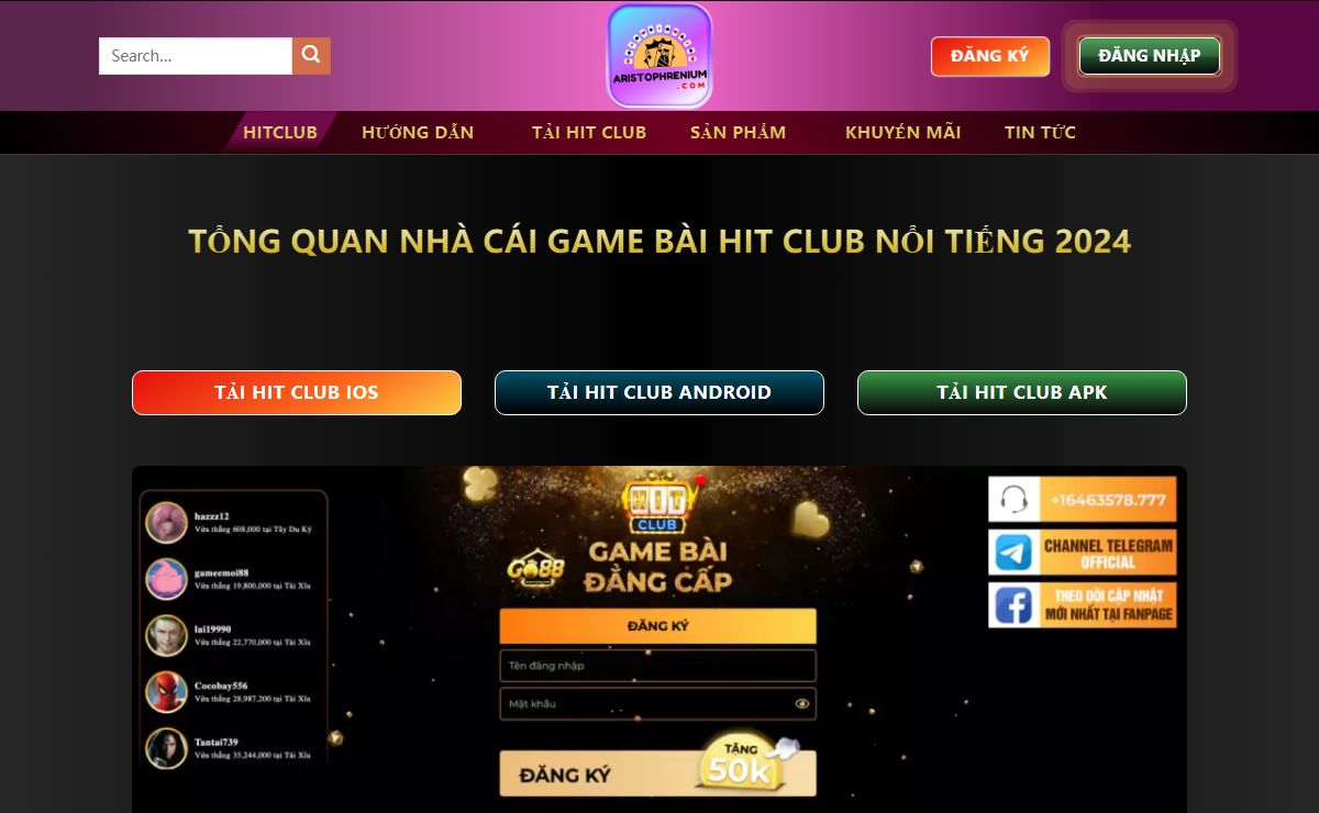 HitClub | Tải Hit Club App Game Đánh Bài Điện Thoại Đẳng Cấp