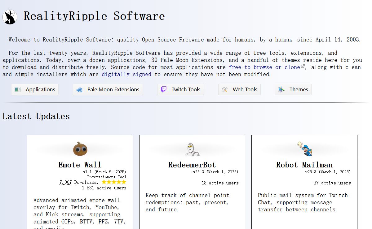 RealityRipple Software