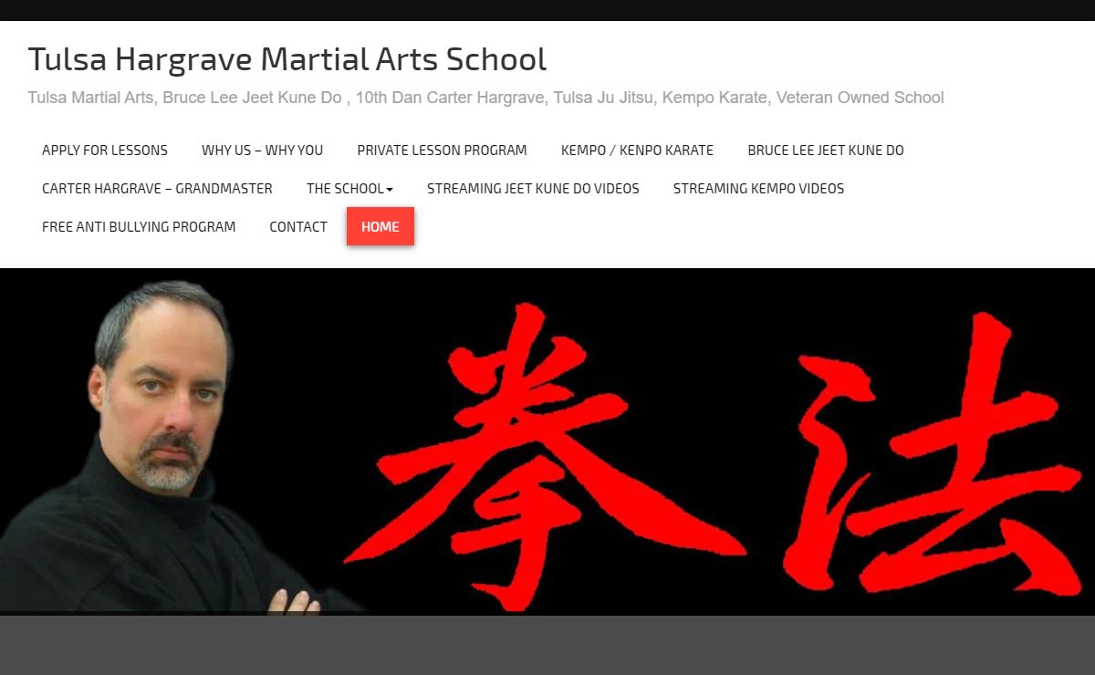 Home - Tulsa Hargrave Martial Arts School