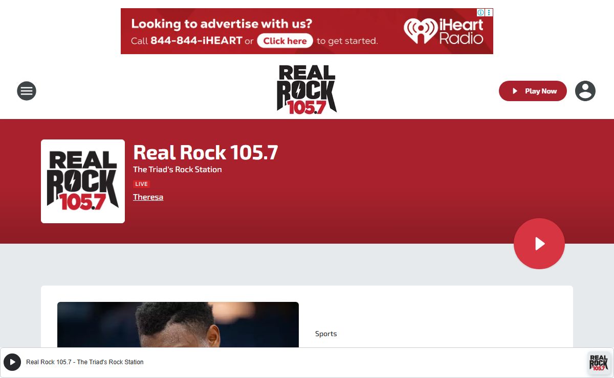 Real Rock 105.7 - The Triad's Rock Station