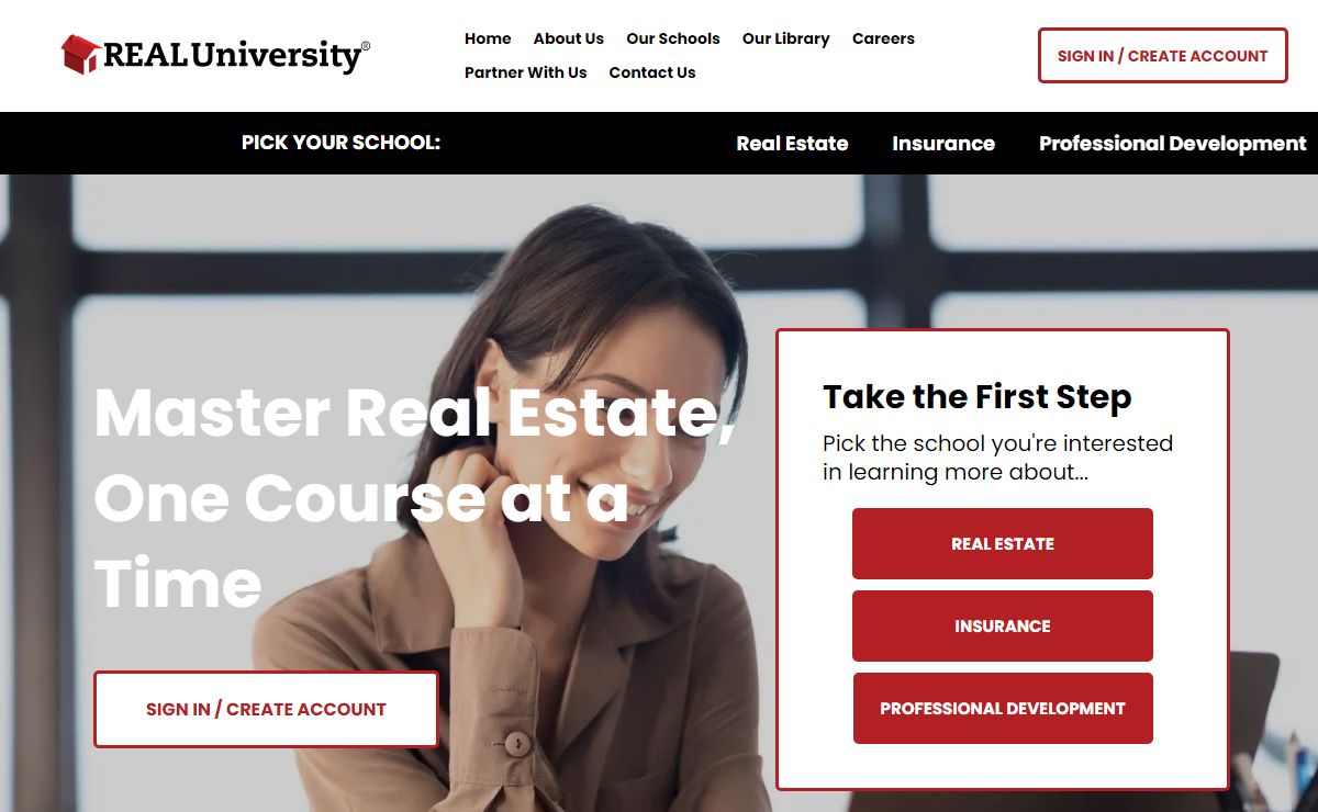 LIVE & Online Real Estate Classes | REAL University