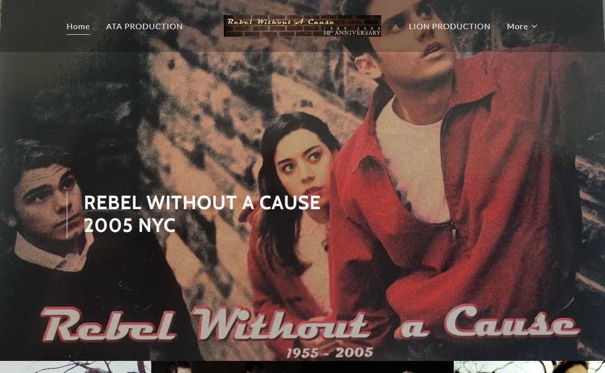 Rebel Without A Cause Theatre Production