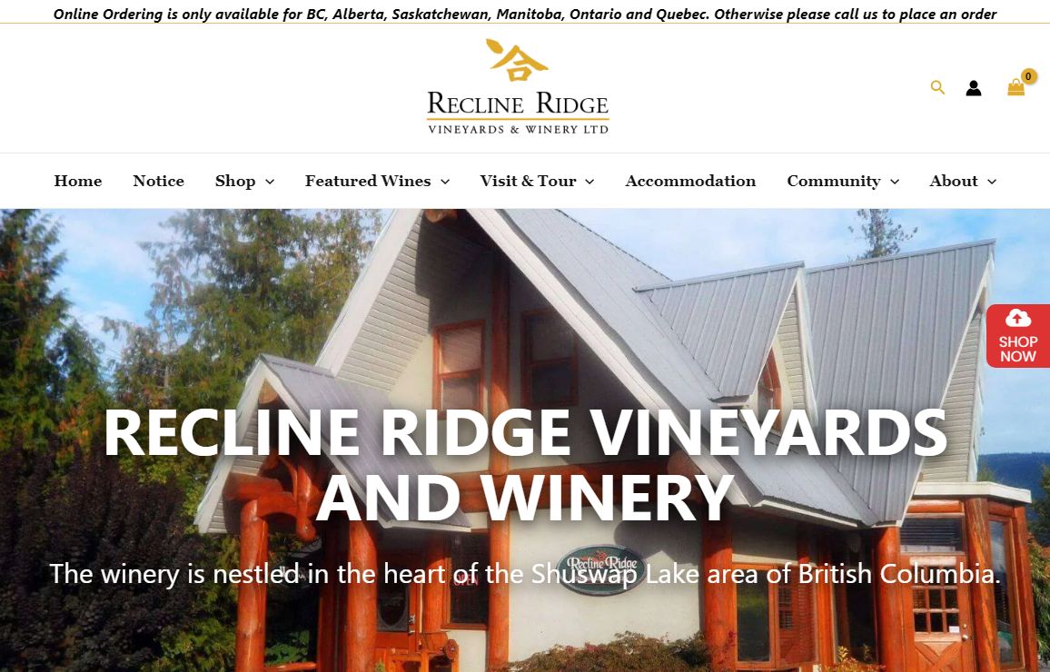 Recline Ridge Winery