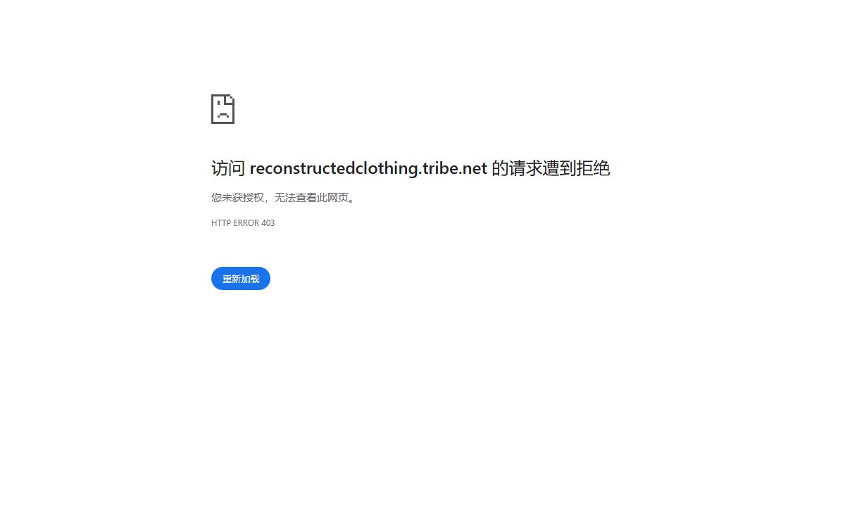 reconstructedclothing.tribe.net