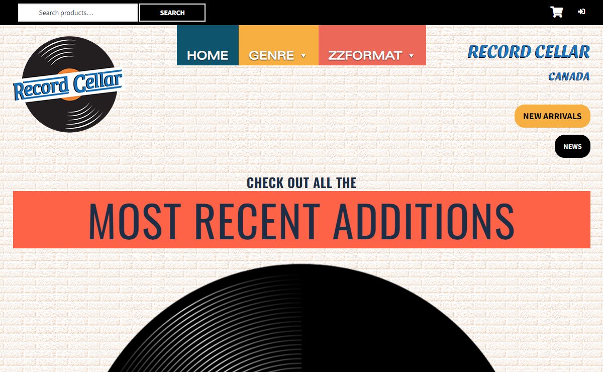 Record Cellar Canada | Vinyl Records, Vintage Music