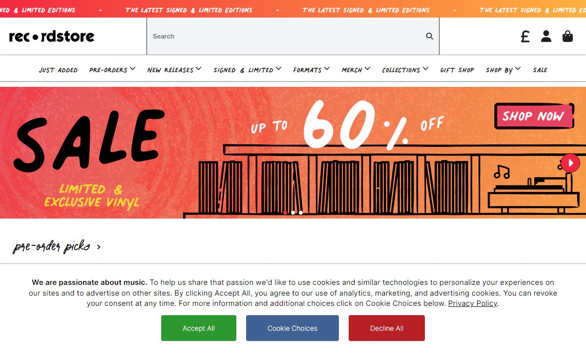 Recordstore - Revolves Around Music