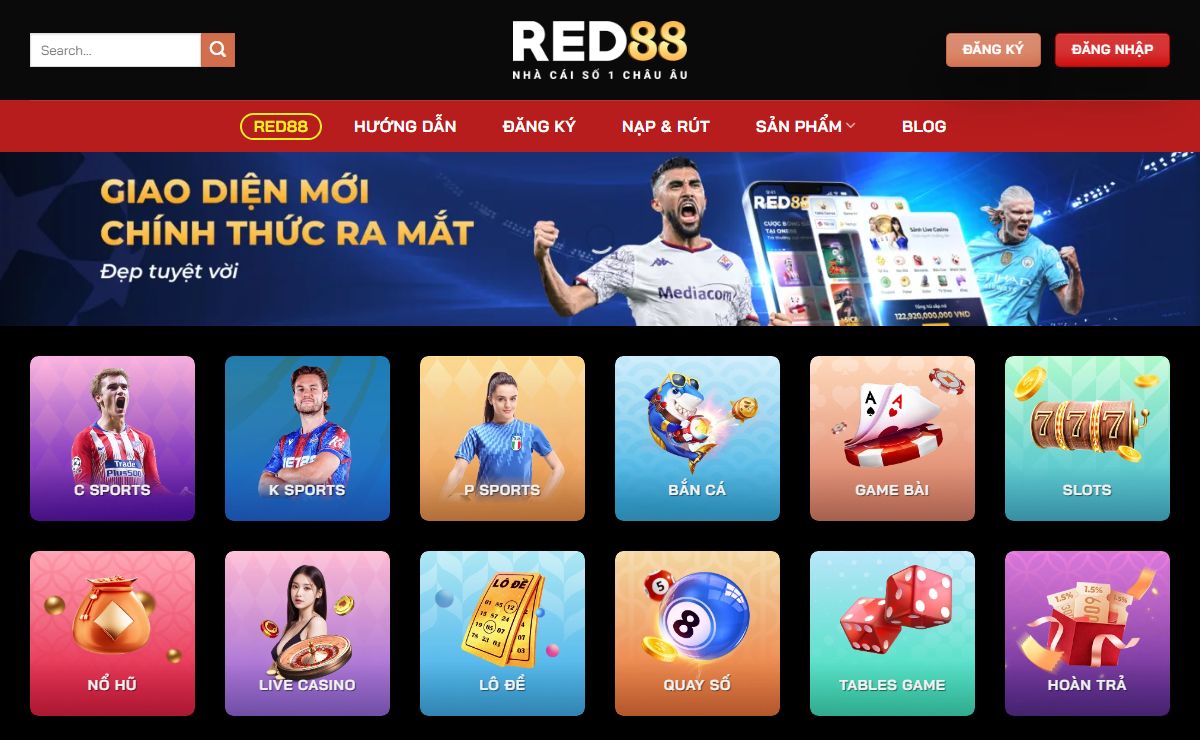RED88 - Vua Nhà Cái Cá Cược Thể Thao Hàng đầu Việt Nam