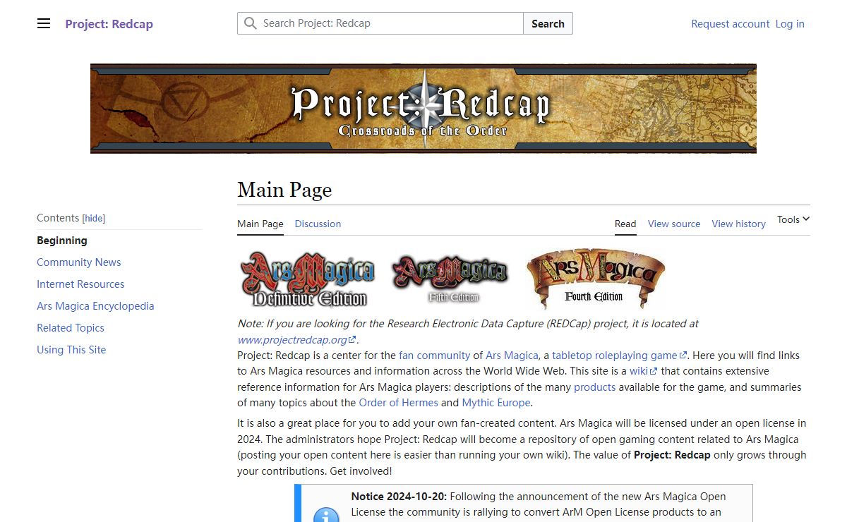 Project: Redcap