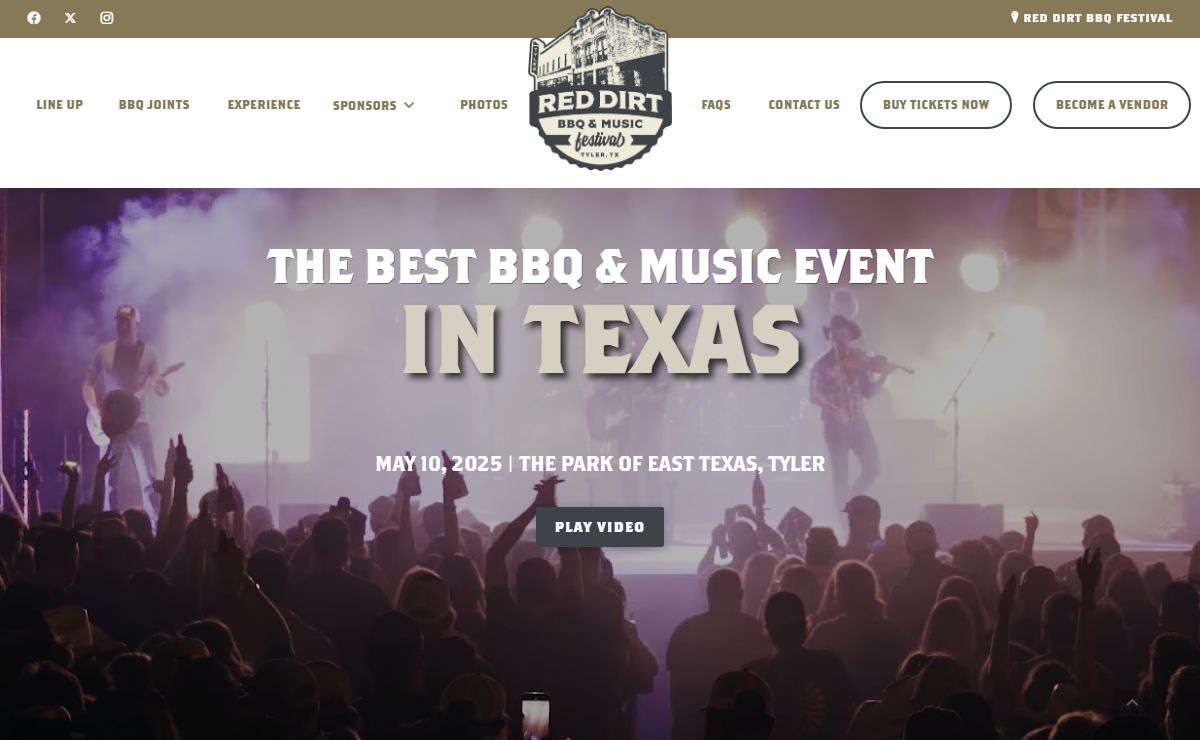 Red Dirt BBQ Festival | Tyler, TX