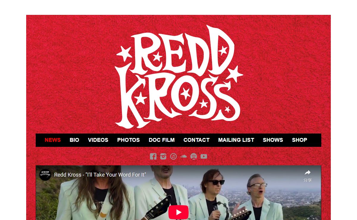 The official Redd Kross web site - official news and information about the legendary LA based punk/rock/power pop band.