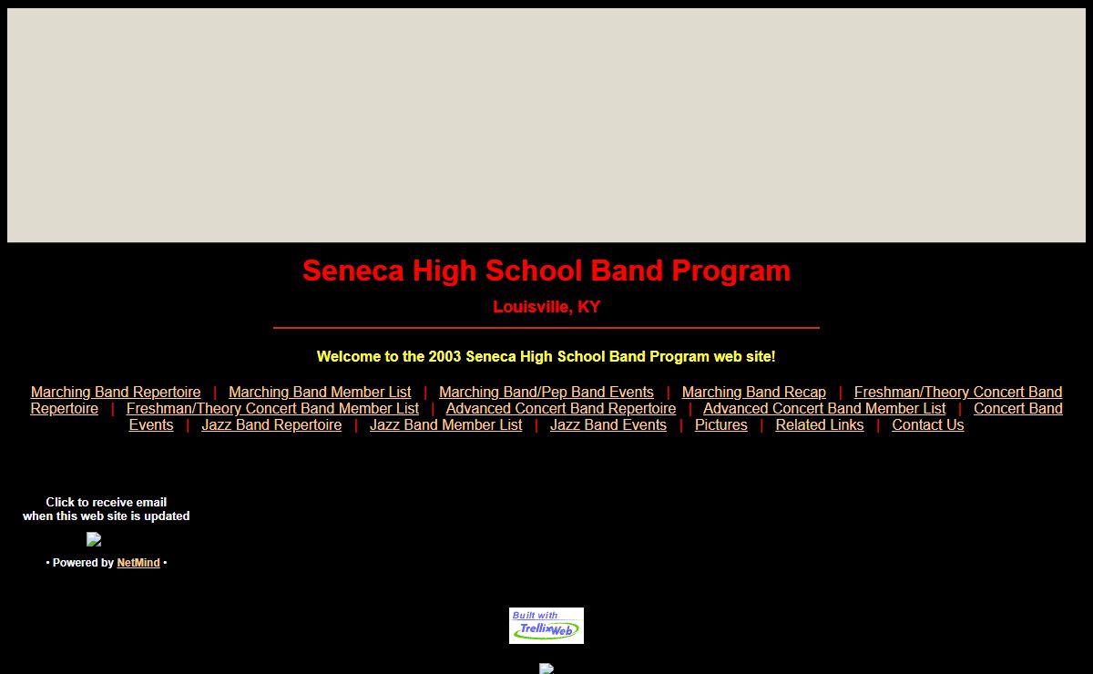 Seneca High School Band Program