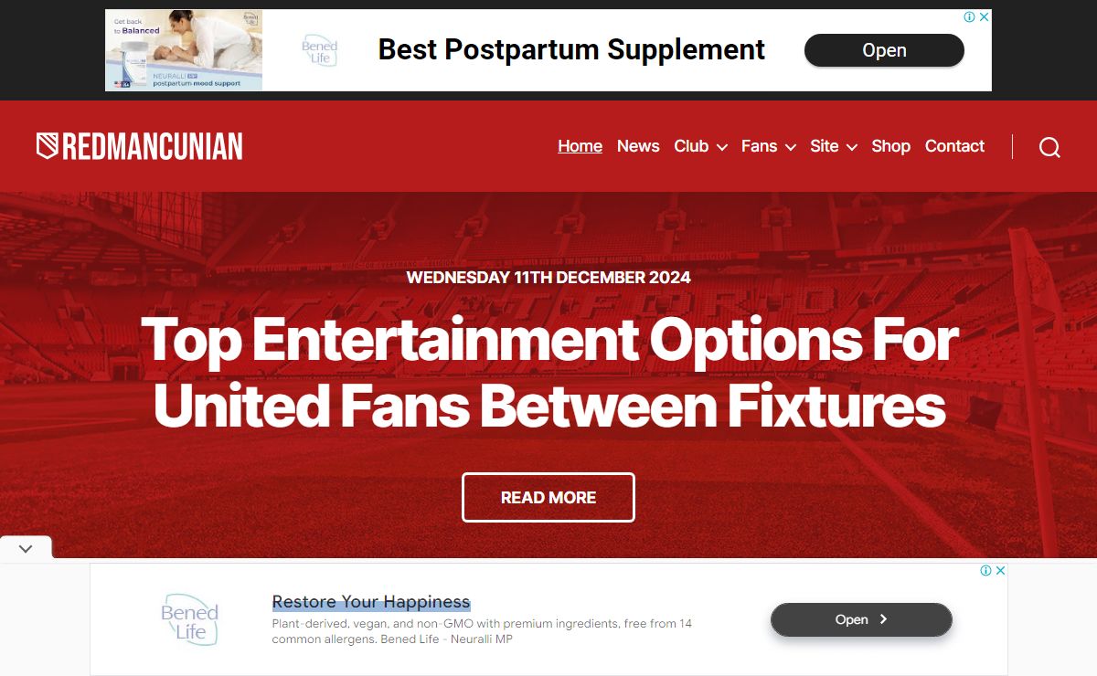 Manchester United Blog & News Website | RedMancunian