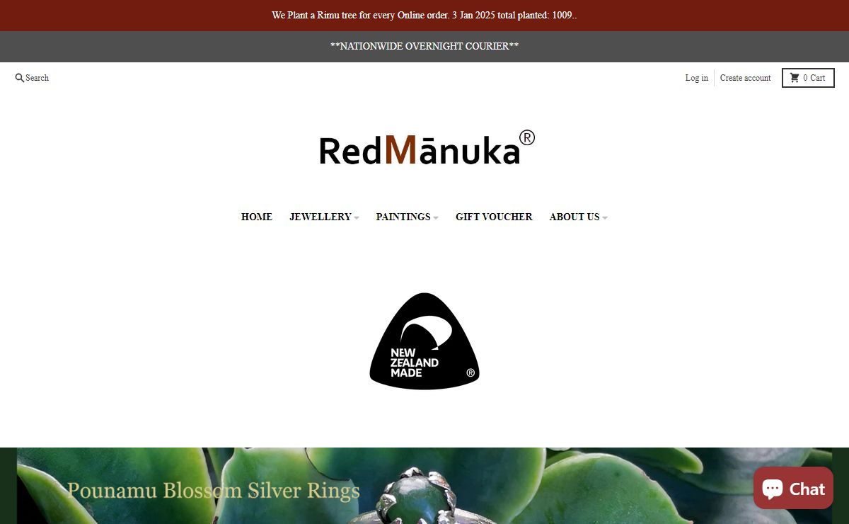 Jewellery NZ Online | Redmanuka