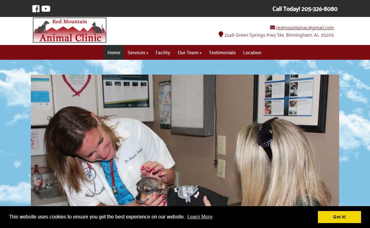 Emergency Animal Clinic - Veterinarian in Birmingham AL | Red Mountain Animal Clinic