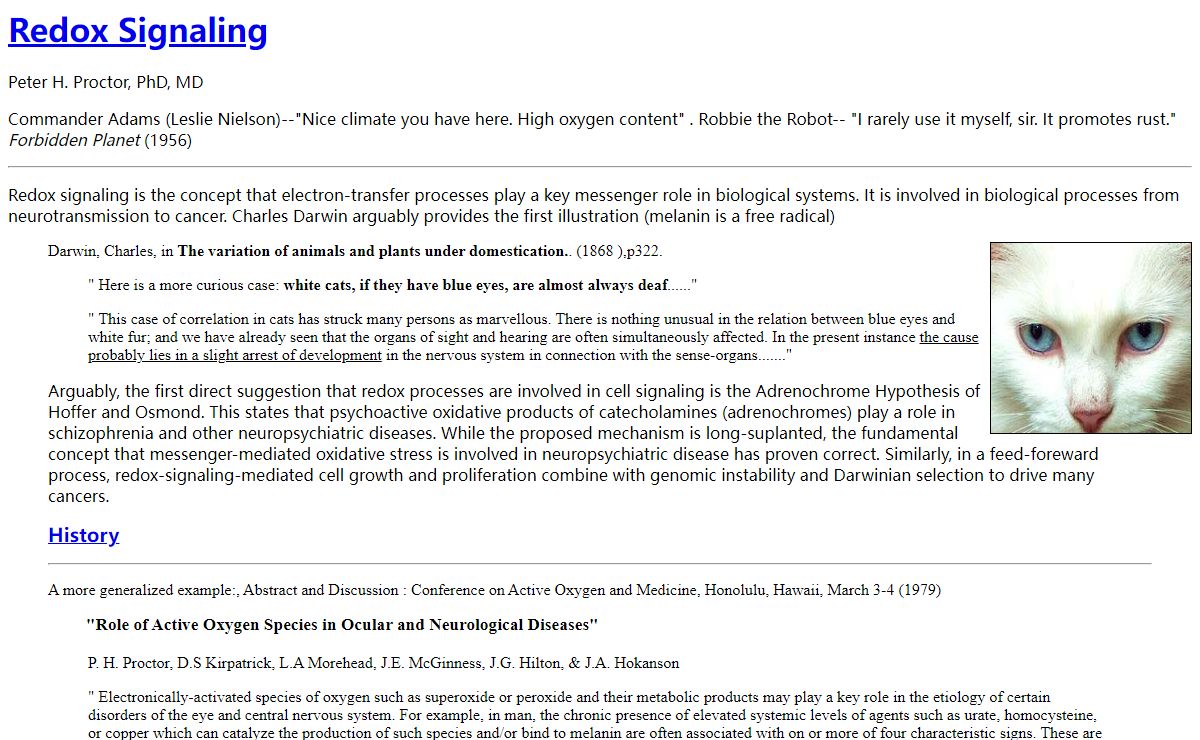 Redox Signaling