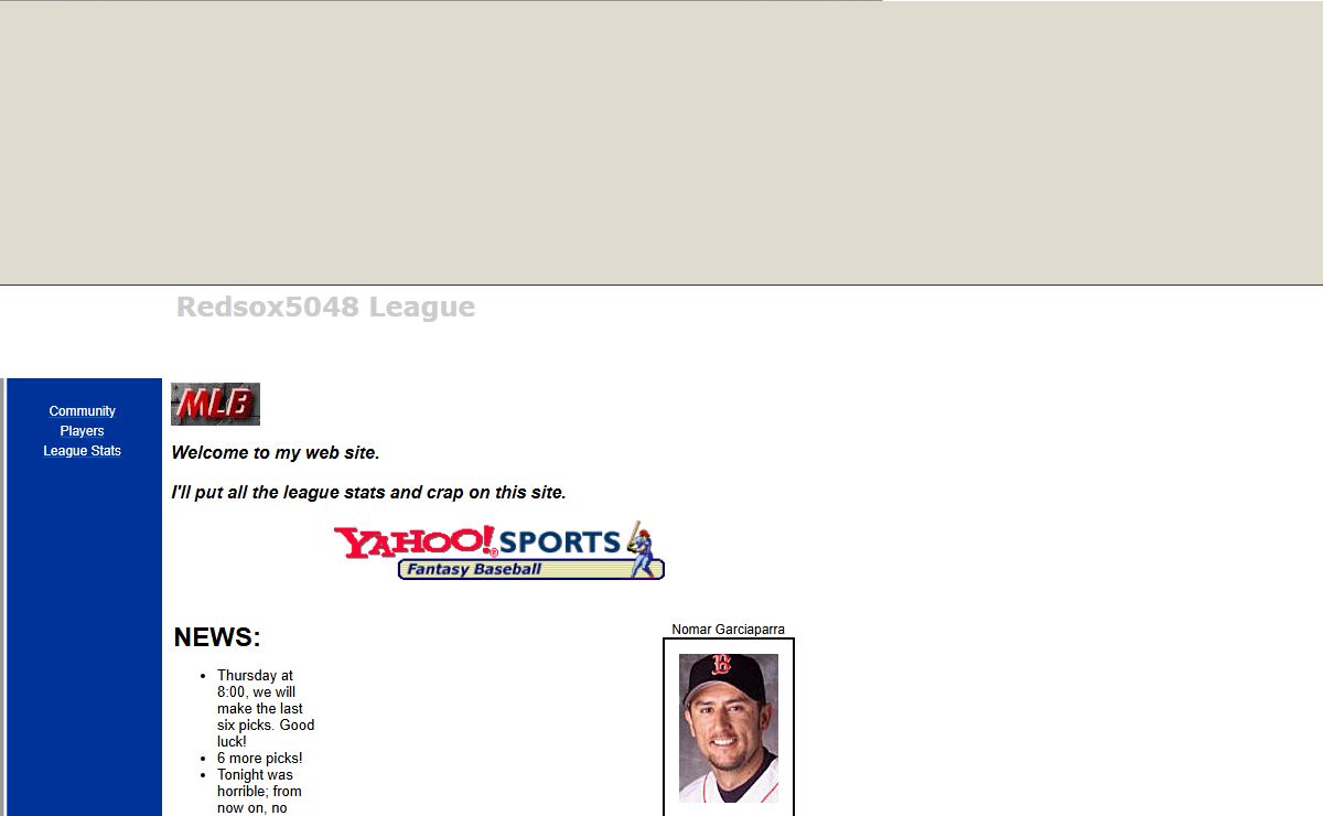 Redsox5048 League