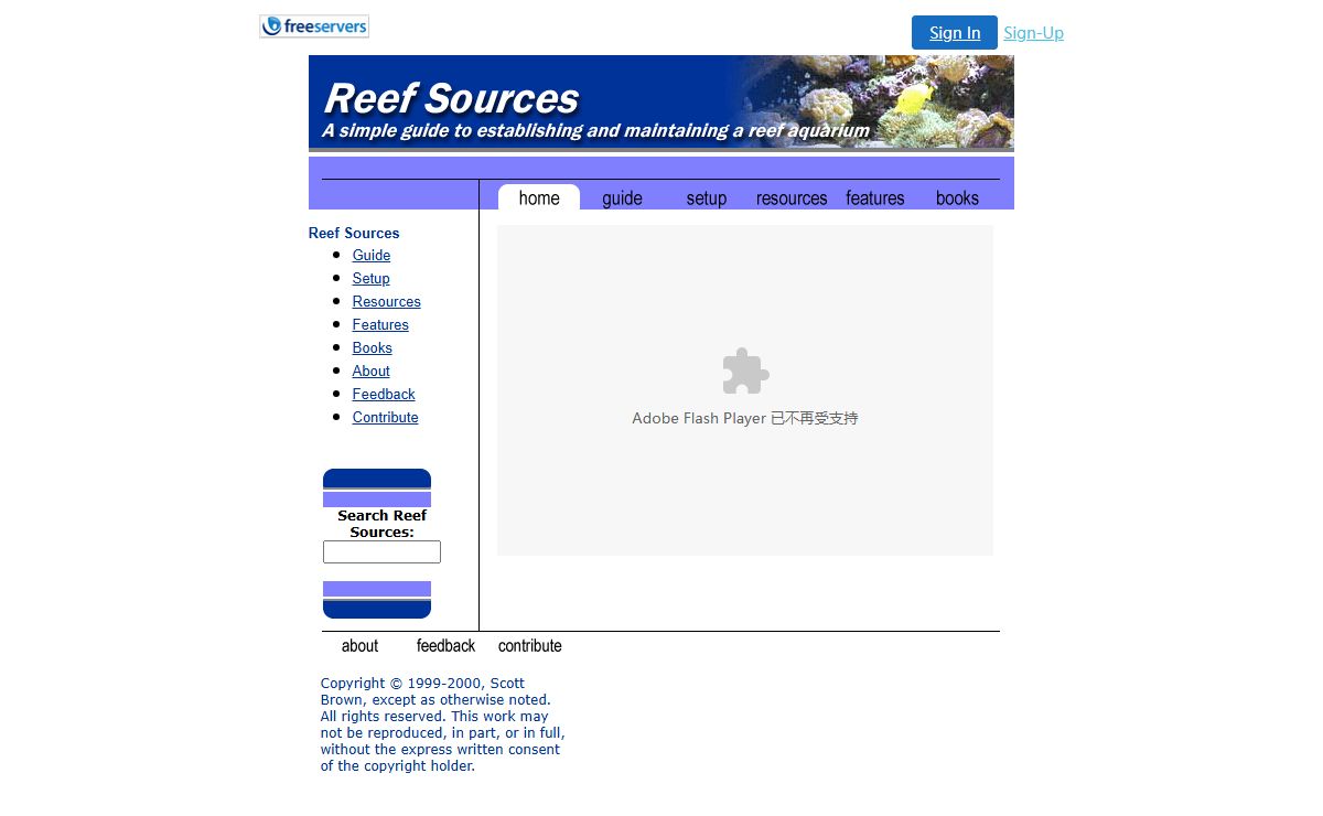 Reef Sources