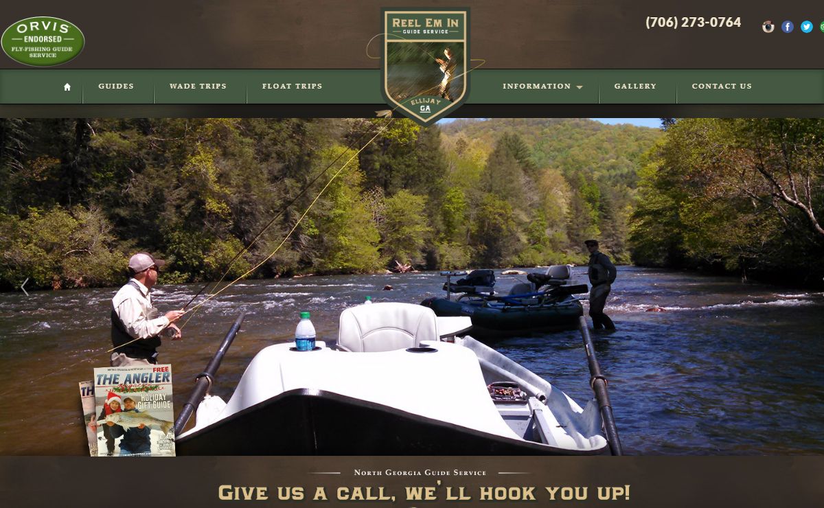 North Georgia Fly Fishing Blue Ridge | Reel'em In Guide Service