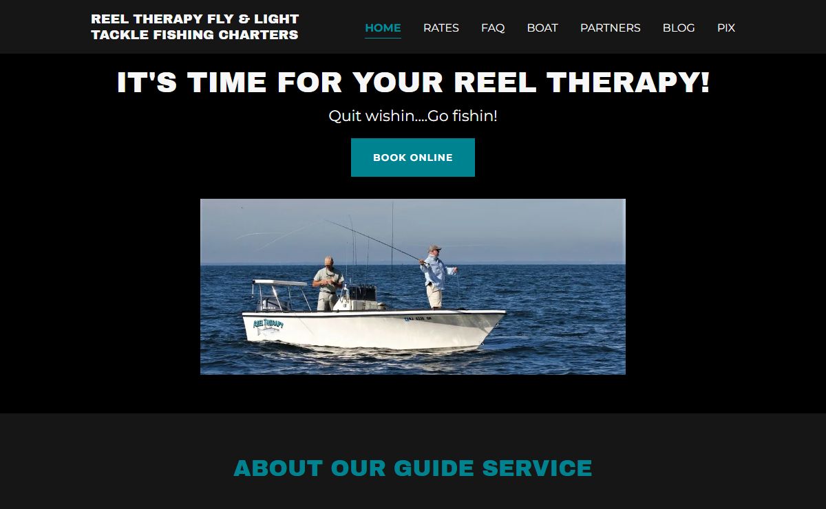 Fishing - Reel Therapy Fly & Light Tackle Fishing Charters
